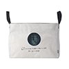 Laundry Basket Foldable Canvas Dirty Clothes Hamper Dirty Clothes Hamper Canvas Household Printed Storage Bin, Square