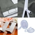 thumbnail image 5 of Hanging Laundry Hamper Bag Hanging Bag for Laundry Over The Door Laundry Hamper Hanging Laundry Basket(With 2 Stainless Steel Hooks and 2 Suction Cup Hooks), 5 of 6