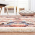 thumbnail image 6 of SAFAVIEH Riviera Ulysses Medallion Polyester Machine Washable Area Rug, Blue/Beige, 5'5" x 7'7", 6 of 13