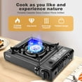 thumbnail image 3 of GVDV Portable Camping Stove, 1 Burner Butane Gas Stove with Updated Carrying Case, 3 of 12