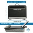 thumbnail image 5 of LapGear Portable Laptop Lap Desk, Fits up to 15.6" Laptop, Black, 5 of 7