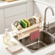 thumbnail image 5 of Kitchen Sink Sponge Holders And Storage Rack This Sink Storage Rack Cans Be Used To Store Soap Dispensers And Other Accessories, 5 of 6
