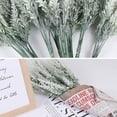 thumbnail image 6 of 8Pcs Artificial Lavender Fake Flowers for Decoration Faux Flower Plants Plastic Greenery Outdoor Garden Outdoors Home Art Floral Arrangements Wedding DIY Bouquet Wreath (White), 6 of 7