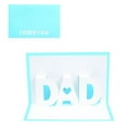 thumbnail image 1 of TIELUTT Father's Day Classic 3D Up Greeting Cards Valentines Day Cards for Her Custom Greeting Cards Racks for Displaying Greeting Cards Wild One Party Printable Note Cards with Envelopes, 1 of 8
