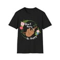 thumbnail image 2 of Don't Hurry Be Happy, Cute Lazy Funny Sloth Graphic Art, 2 of 5
