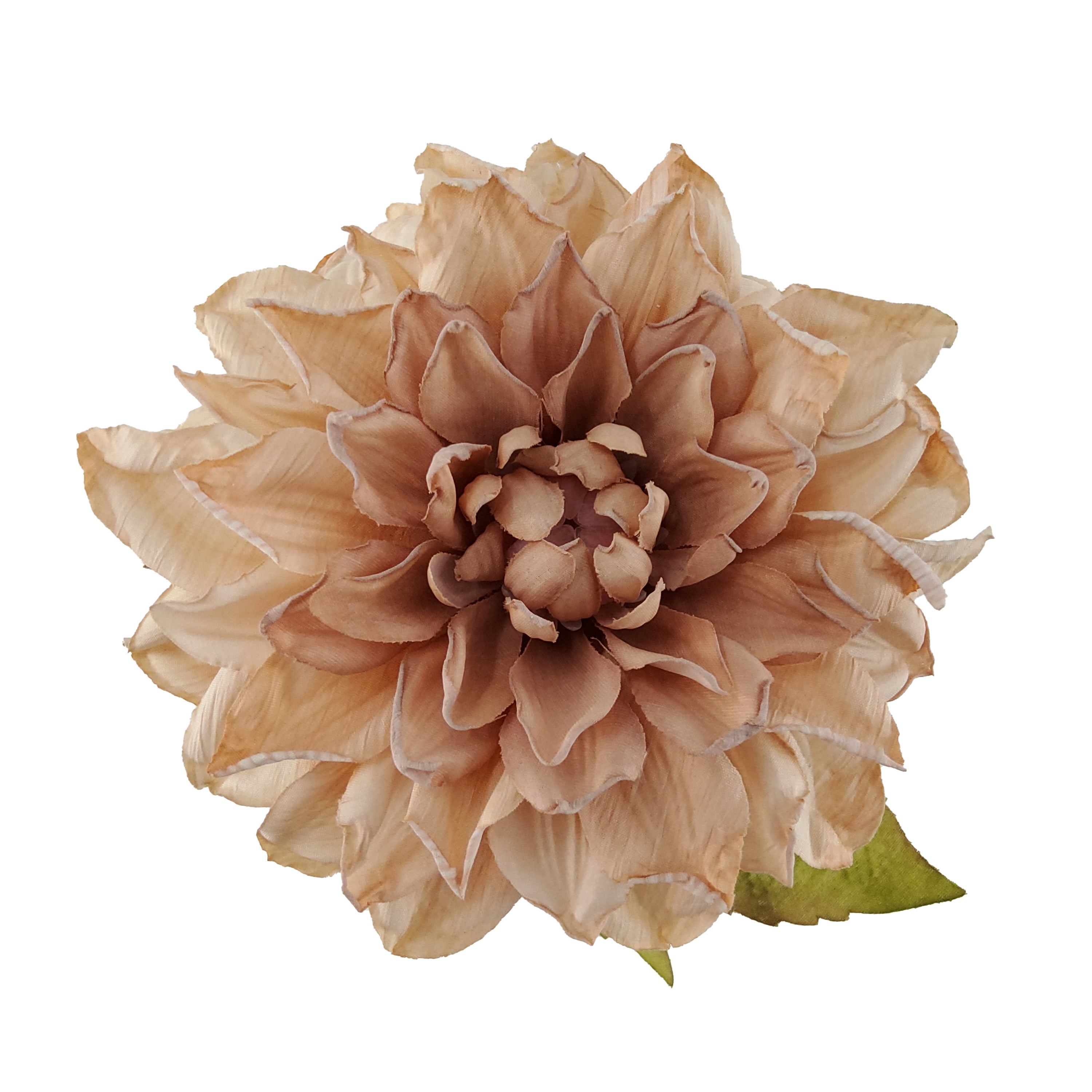 Mainstays Indoor Artificial Flower Stem, Dried Look Dahlia, Cream Color, Assembled Height 24.75"