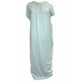thumbnail image 1 of Claudel Chemise de Nuit Adaptative pour Femmes, Hôpital, Bleu Ondulé Polka Dot, P/M, 1 of 4