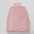 thumbnail image 5 of Arlun Toddler Boys Girls Vests Kids Full Zipper Sleevless Jackets Fall Winter Casual Soft Comfy Warm Outerwear Vest With Pockets Pink 8-9 Years, 5 of 7