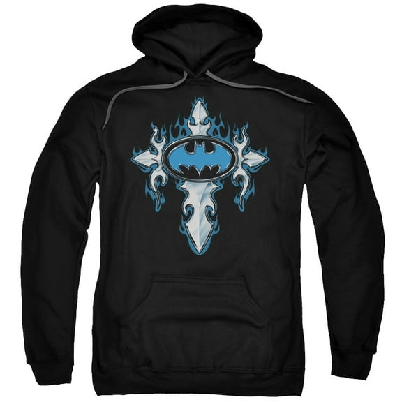 Batman - Gothic Steel Logo - Pull-Over Hoodie - XXX-Large