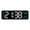 ABBL, variant on 9 Inch Large Digital Wall Clock USB Powered TEMP Humidity Week Auto Dimmer DST Table Clock 12/24H Electronic LED Alarm Clock