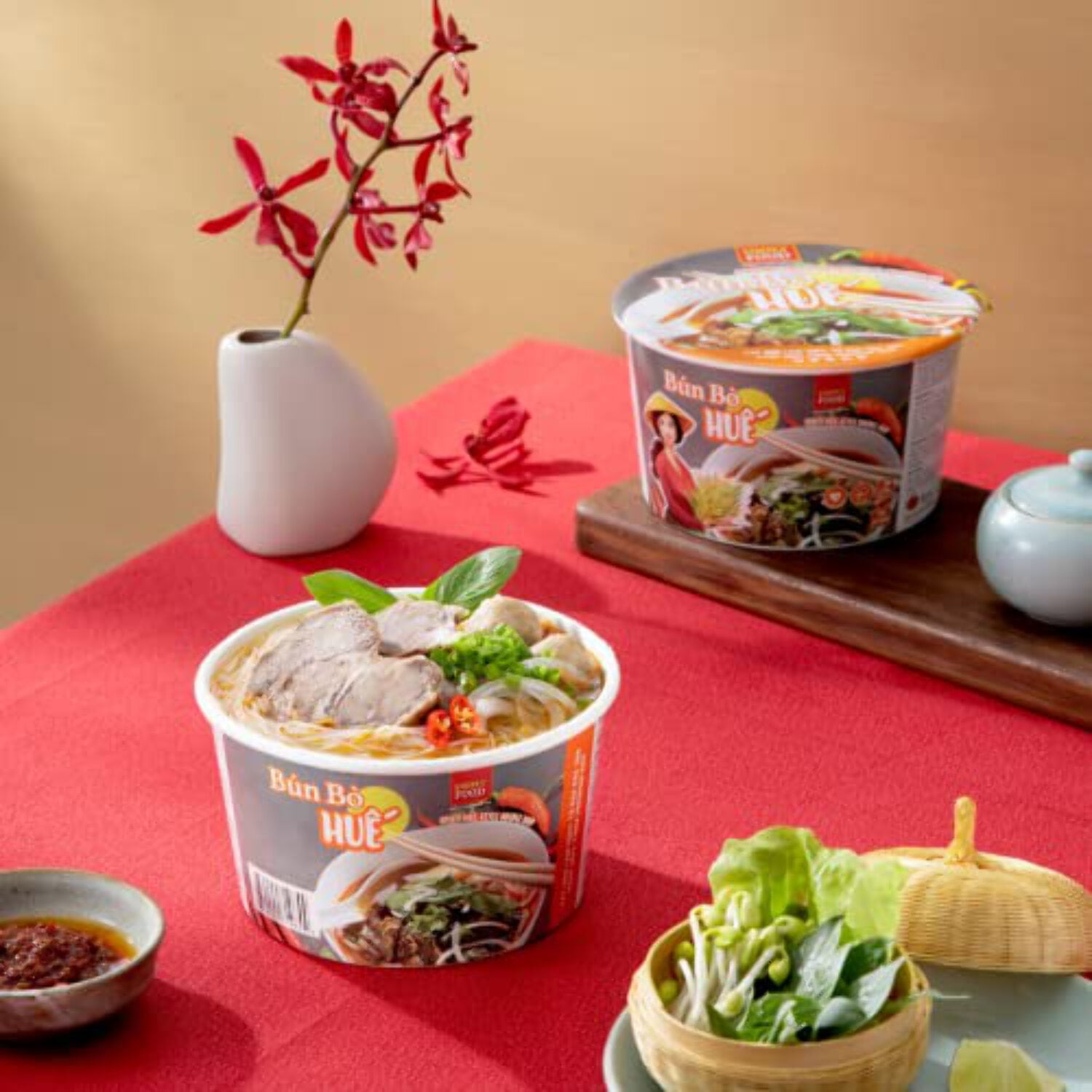Hue Style Instant Rice Noodle Soup - (Pack of 9)