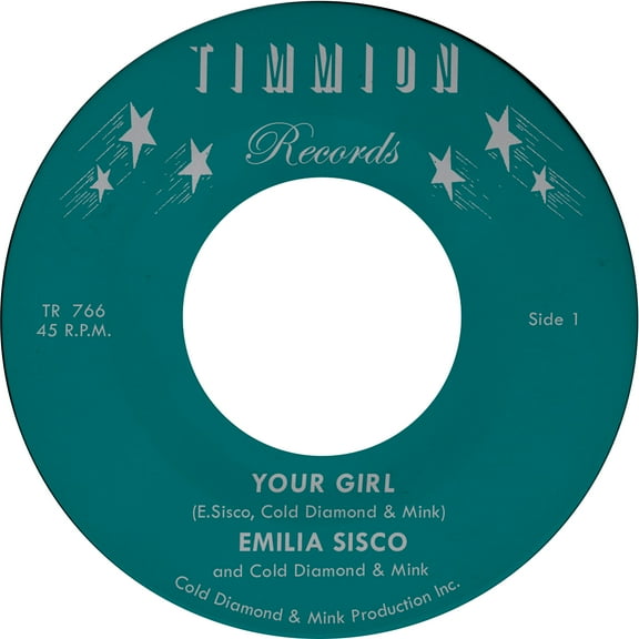 Emilia Sisco - Your Girl - Transparent - Music & Performance - Vinyl [7-Inch]
