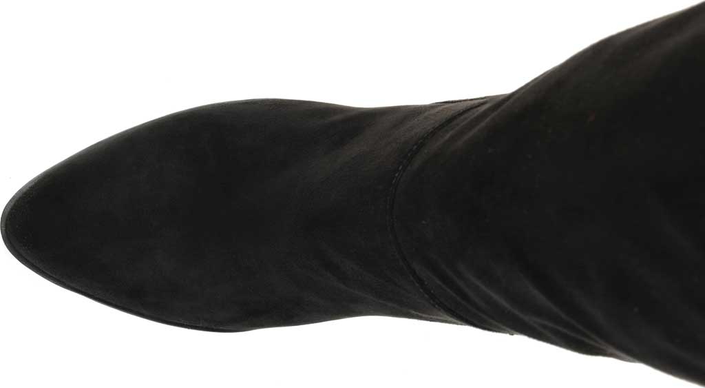 Women's Journee Collection Kyllie Extra Wide Calf Knee High Boot Black Faux Suede 8 M
