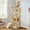 Beige, variant on Dextrus 75" Multi-Level Cat Tree Tower with Cat Condos, Top Perches, Hammocks, Scratching Posts Board, Large Cat Activity Center,Dark Gray