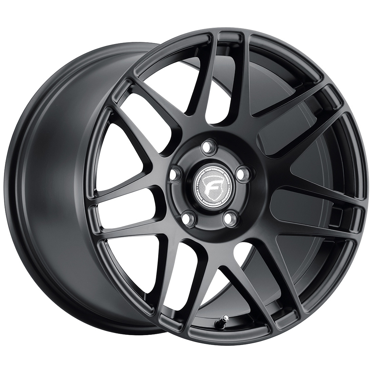 17x7 Forgestar F172 F14 Drag Satin Black Wheel 5x4.5 (6mm)
