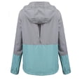 thumbnail image 3 of Fortune Women Waterproof Rain Jacket Hooded Windproof Windbreaker Climbing Coat, 3 of 3