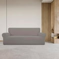 thumbnail image 4 of Wiueurtly Jacquard Stretch Sofa Slipcover Non Slip Couch Cover Sofa Size Ivory, 4 of 4