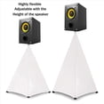 thumbnail image 3 of Cubierta Universal para Soporte de Altavoz con Luz para DJ, Soporte de Trípode de Doble Cara, Cubierta de , Material Estirable, 6 Piezas, 3 of 7