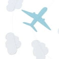 thumbnail image 4 of Oraceous Glitter Paper Garland Airplane and Cloud Ornaments Garlands for Wedding Baby Shower Birthday Party Decorations, 4 of 11