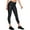 Black, variant on Under Armour Womens Fitness Running Capri Pants