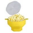 thumbnail image 5 of Lohuatrd Silicone Microwave Popcorn Bowl with Lid Large Capacity Food Grade BPA Free Heat-Resistant Foldable Popcorn Maker Bucket Bowl, 5 of 8