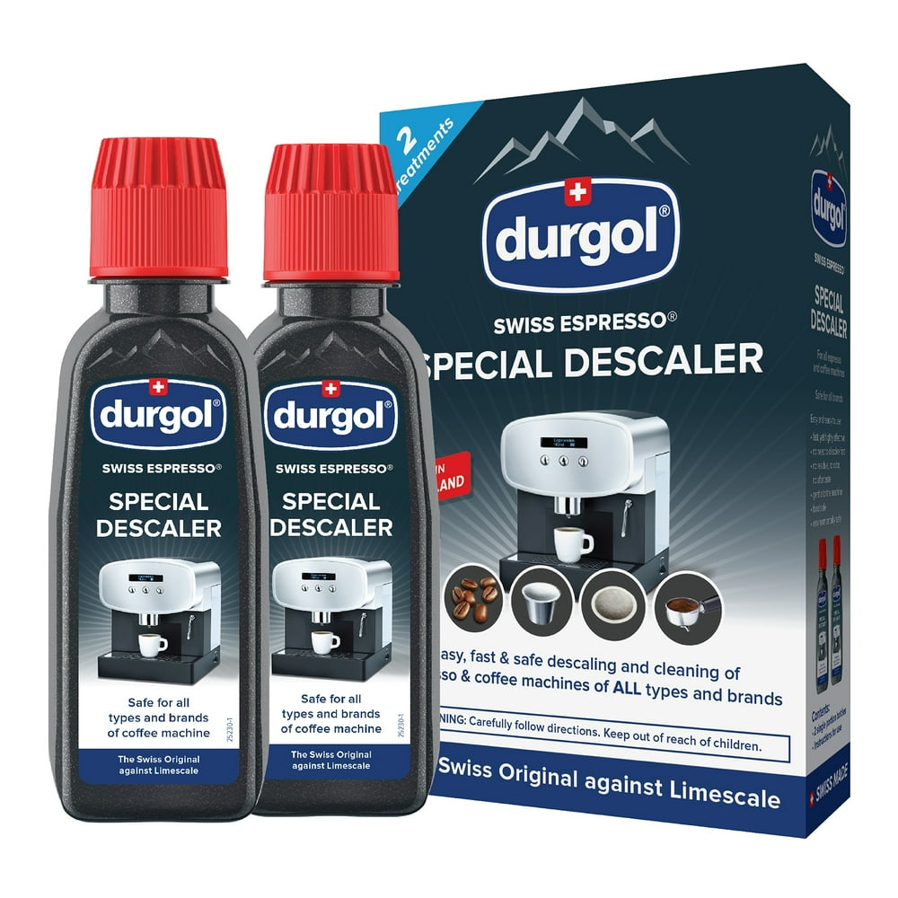 Durgol Swiss Espresso, Descaler and Decalcifier for All Brands of