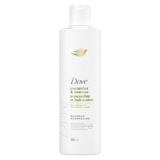Dove Cucumber Moisture Shampoo for Dull & Dry Hair, with Liquid Bio-Protein Care