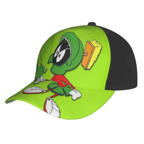 Marvin the Martian Anime Baseball Cap Hats Adjustable Snapback Caps Cool Dad Hat for Men Women Teens Best Gift