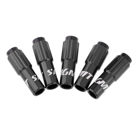 

5 Pack Mountain Bike Riding Cable Adjustment Screws Adjuster - Black