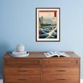 thumbnail image 5 of View from Satta Suruga, Scenic Framed Art Print Wall Art by Ando Hiroshige Sold by ArtCom, 5 of 6