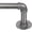 Grey, variant on 1 Inch Industrial Wrap Around Curtain Rods, Black, 32"-48" | Adjustable Wrap Around Blackout Design, Indoor/Outdoor Use, Room Divider, Heavy Duty Iron Material, for Windows 32 to 48
