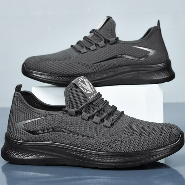 Dakaela Mens Running Shoes Sports Fashion Walking Sneakers Mesh Comfort Casual Dress Footwear Grey 8.5, Men's, Gray Dakaela Mens Running Shoes Sports Fashion Walking Sneakers Mesh Comfort Casual Dress Footwear Grey 8.5, Men's, Gray