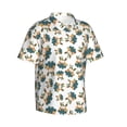 thumbnail image 2 of Haiem Cute Bunny Printed Hawaiian Shirt for Men - Men’s Casual Beach Summer Shirts - Stretch Fabric with Modern Fit-Medium, 2 of 9