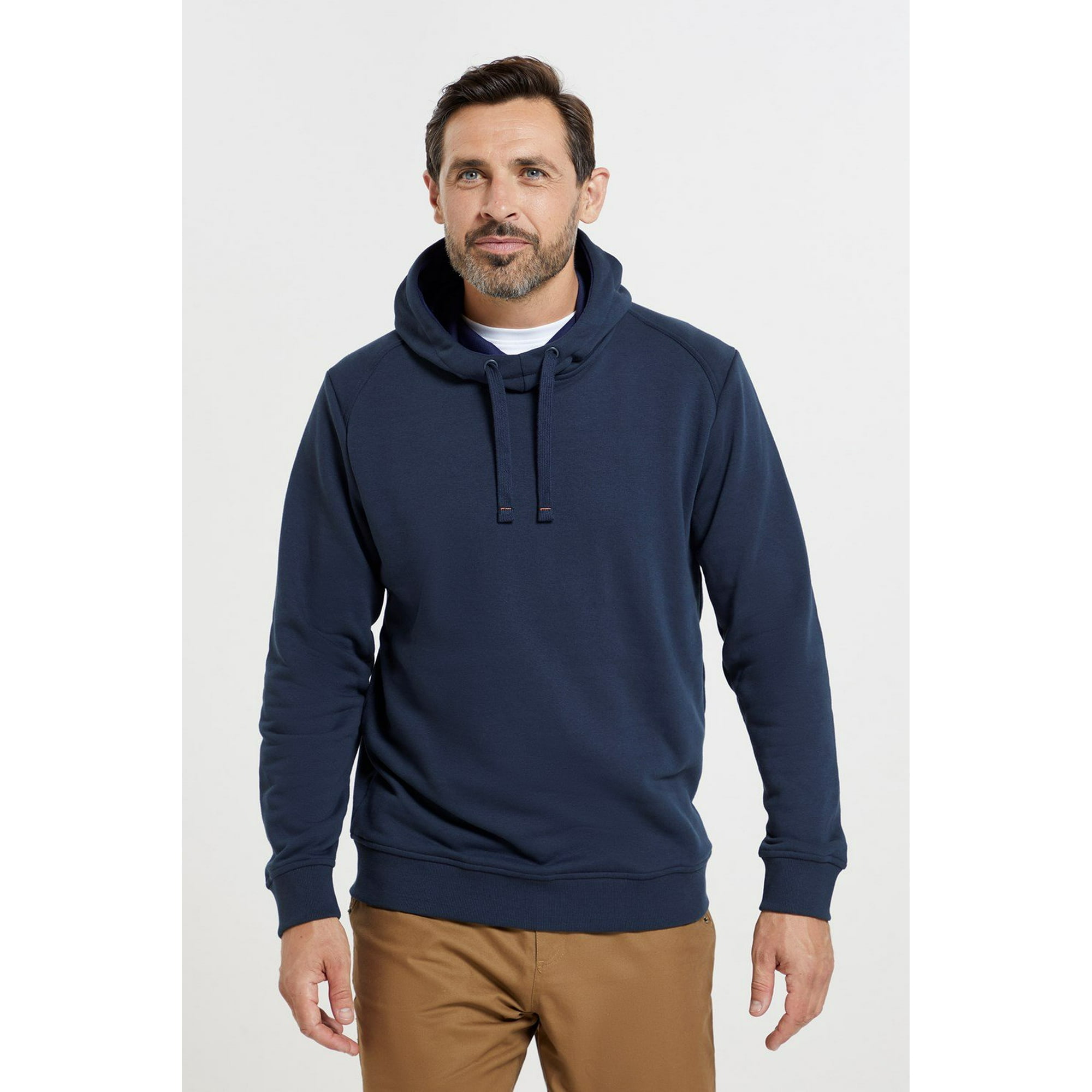 High neck hoodie mens best sale