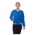 thumbnail image 4 of Women's New Era  Royal Buffalo Bills Throwback Fleece Full-Snap Jacket, 4 of 7