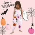 thumbnail image 2 of WEAIXIMIUNGChristmas Girls' Print Tank Jumpsuit Romper with Harem Pants 5-6Years, 2 of 5