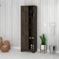 thumbnail image 2 of RST Brands Tridell Composite Wood Contemporary Bathroom Cabinet - Walnut, 2 of 6