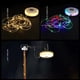 thumbnail image 3 of Inteprter Luces al aire libre decorativas de la secuencia del ABS con la supervisión de energía fácil de la pantalla LED de cuatro velocidades Iluminación navideña 10 metros de luz cálida., 3 of 6