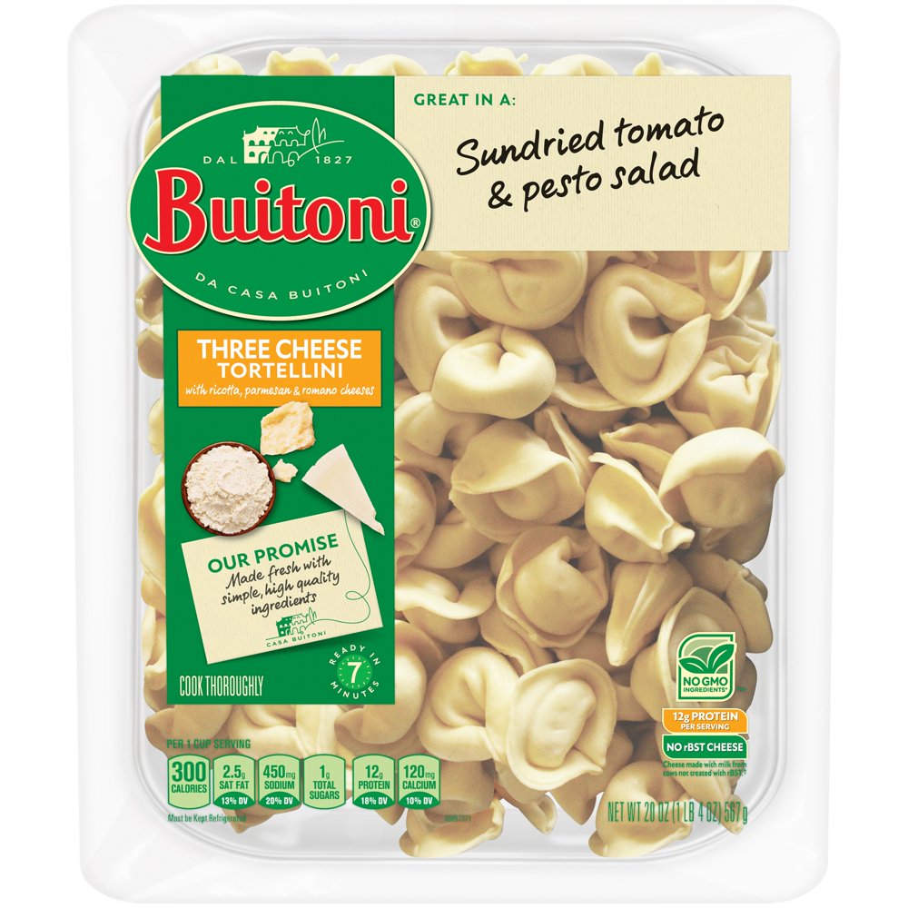 BUITONI Three Cheese Tortellini Refrigerated Pasta 20 oz. Family Pack