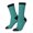 3 Black, variant on Aquamarine Glitter Print Adult Socks for Men & Women,Calf Socks, Ankle Socks,Boots Socks,Breathable Casual Sock,Unisex Crew Socks