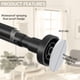 thumbnail image 2 of Barra de cortina de ducha BRIOFOX ajustable 45-127 cm de acero inoxidable, 2 of 7