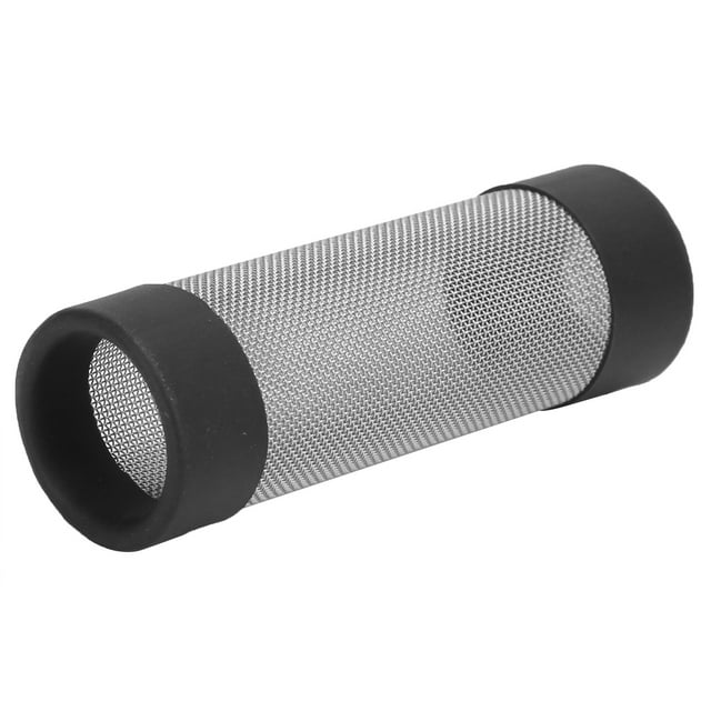 Aquarium Filter Cover, Steel Inlet and Outlet 8x Magnifying Dome Stainless Pumps Filters Verre Loupe Eyeball Protective Mesh for Fish ShrimpsInternal Diameter 18mm