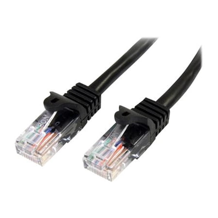 StarTech.com Cat5e Patch Cable with Snagless RJ45 Connectors - 10 ft - M/M - Black (45PATCH10BK) - Patch cable - RJ-45 (M) to RJ-45 (M) - 3 m - UTP - CAT 5e - snagless - black - for P/N: DK30C2DPEPUE  DK30C2DPPDUE  DK31C3HDPD  DKM30CHDPD  DS52000  US1GC301AUW  USB31000S2 price history on PriceWatchPro