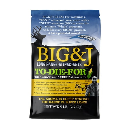Big & J To-Die-For Super Strong Deer Hunting Attractant 5 lb