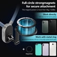 thumbnail image 2 of Magnetic Neck Cell Phone Holder, Neck Phone Holder POV/Vlog Selfie Mount, Hand Free Phones Neck Holder Chest Stand Video Recording for iPhone 15 14 13 12 and Android Smartphone (Grey), 2 of 7