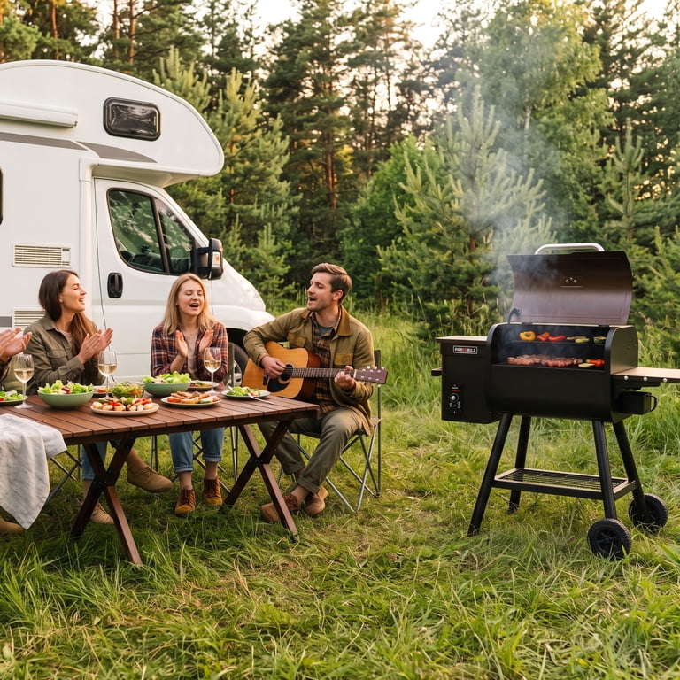PARGRILL Wood Pellet Grill & Smoker, 467 Sq In photo 8