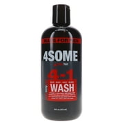 Sexy Hair Style 4some 4-in-1 Cheveux, corps, visage et Barbe Wash, 16 oz