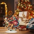 thumbnail image 2 of Kit de decoración de mesa con forma de ciervo navideño con forma de diamante, diseño de JJFox, 2 of 7