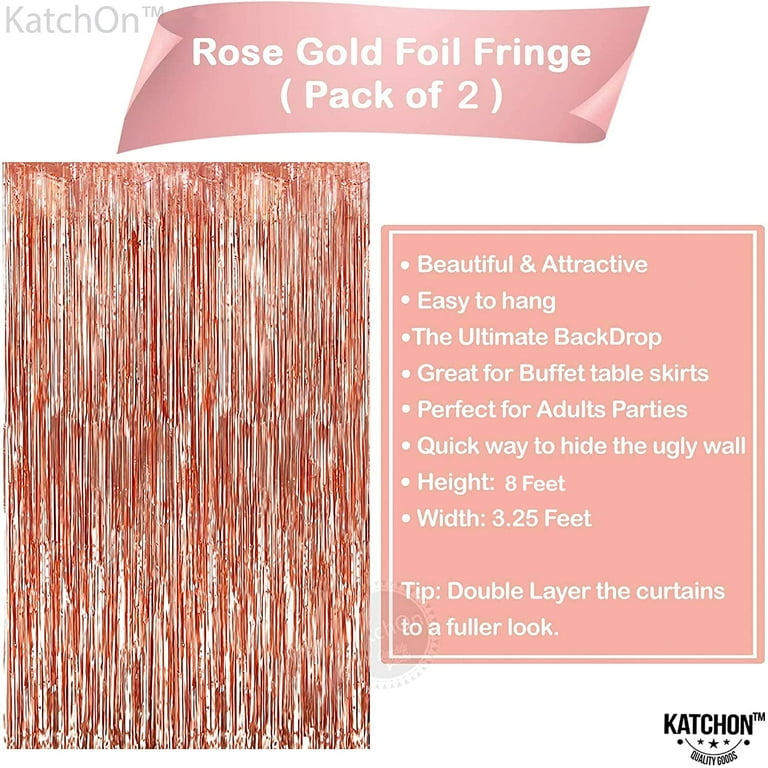 KatchOn, Pink Backdrop for Pink Party Decorations - XtraLarge 6.4