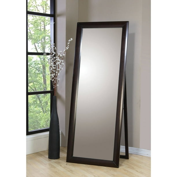 Rectangular Standing Floor Mirror Black Com Rectangular Standing Floor Mirror Black, How To Stand A Floor Mirror